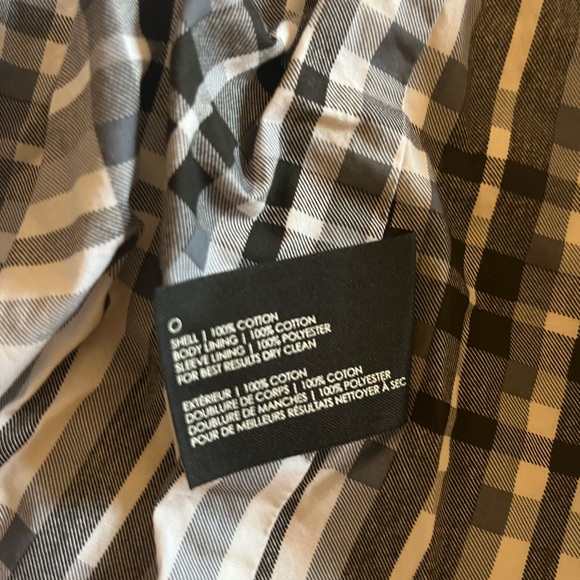 Club Monaco Trench Coat Size Large - Picture 13 of 13